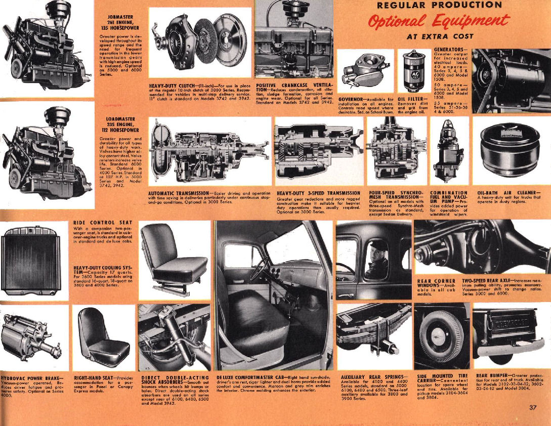 1954 Chevrolet Trucks Brochure Page 33